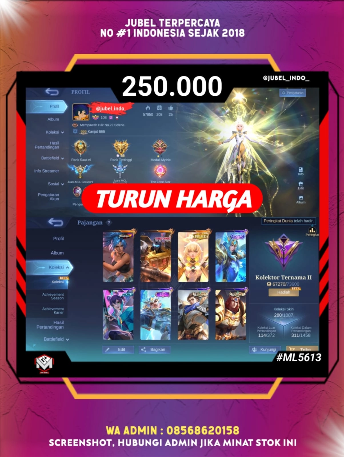 STOK ML #ML5613