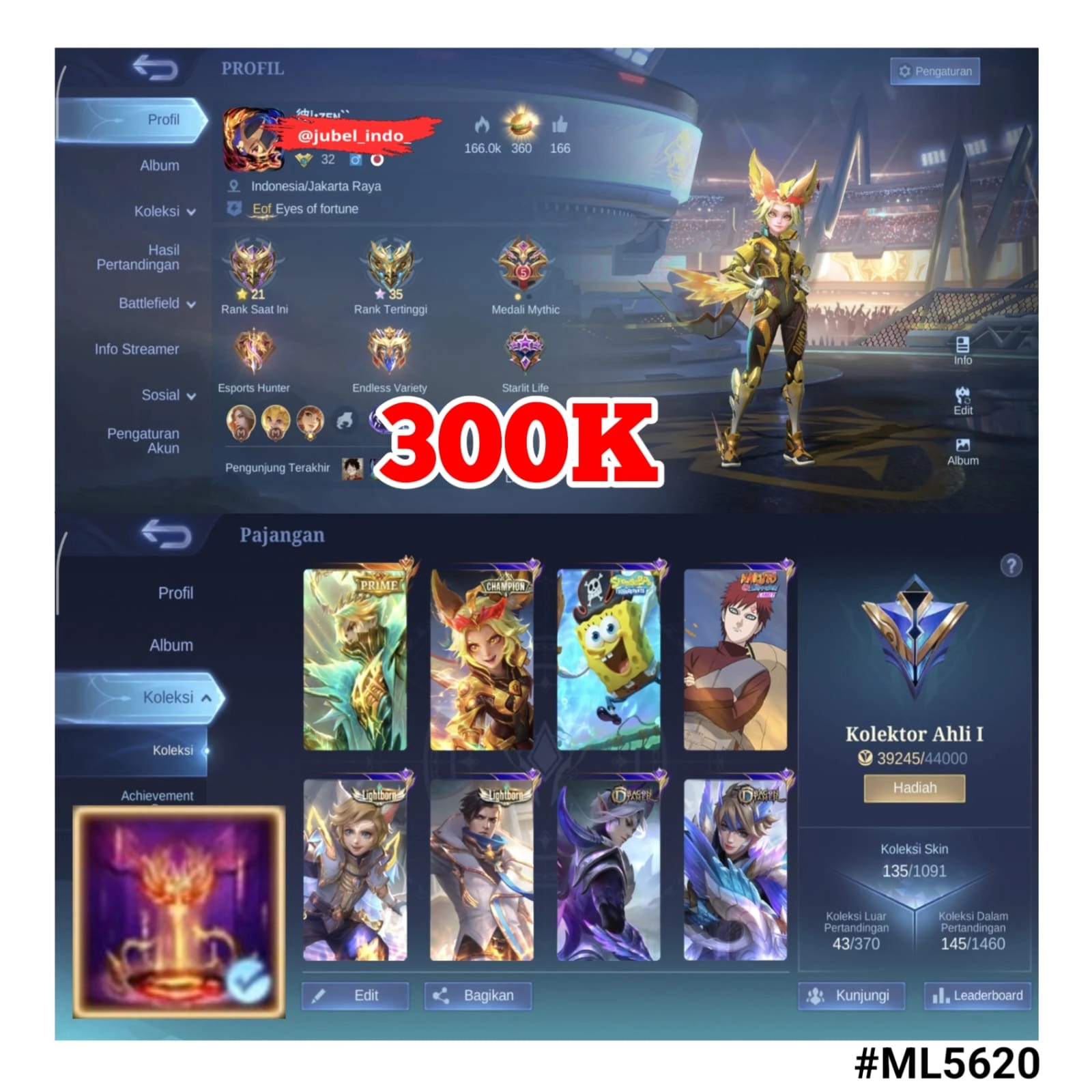 STOK ML #ML5620