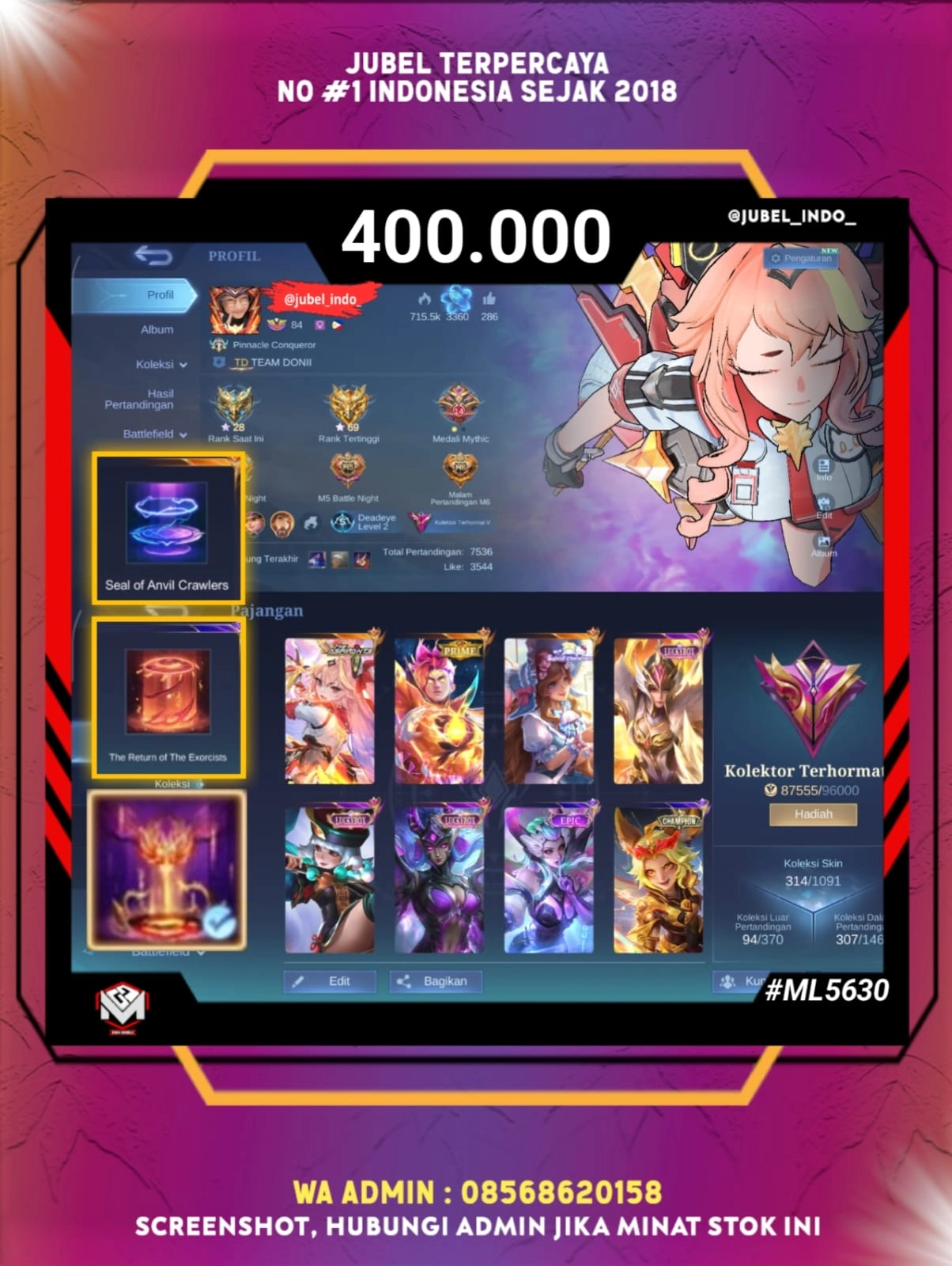 STOK ML #ML5630