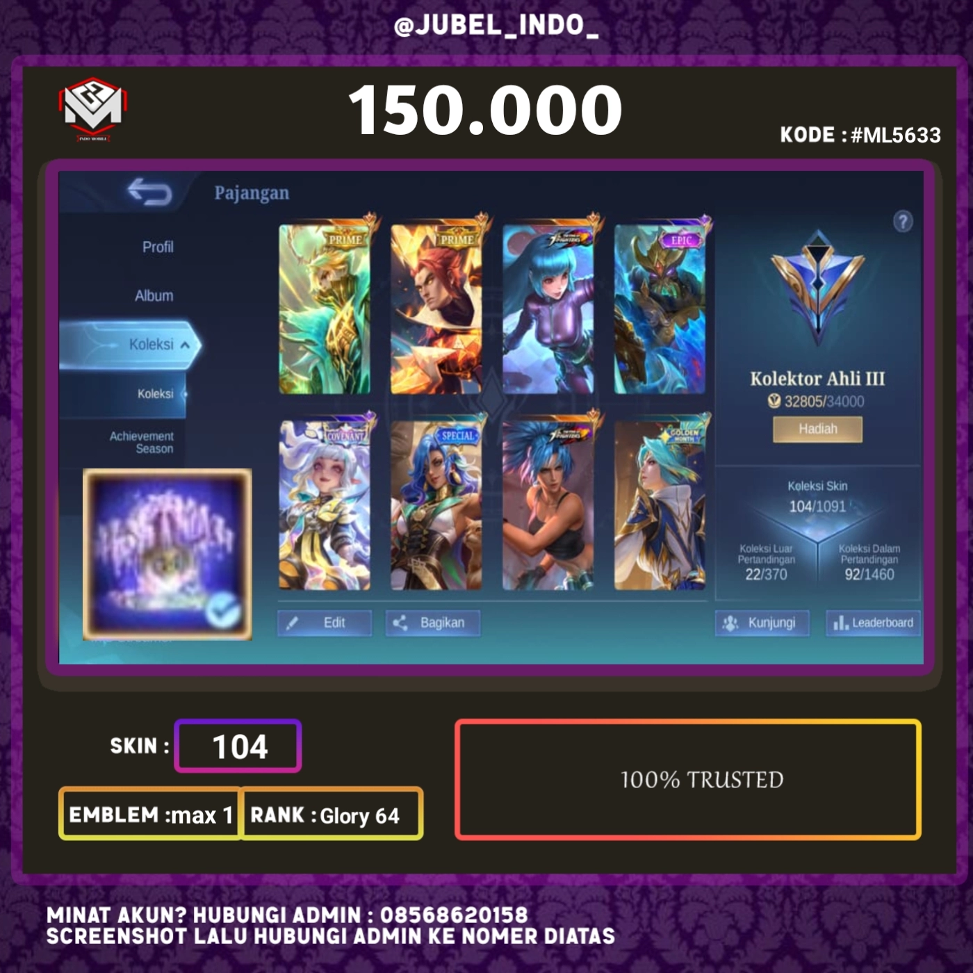 STOK ML #ML5633