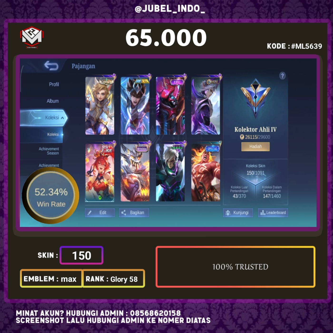 STOK ML #ML5639