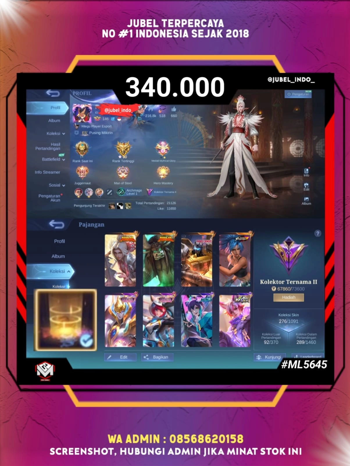 STOK ML #ML5645