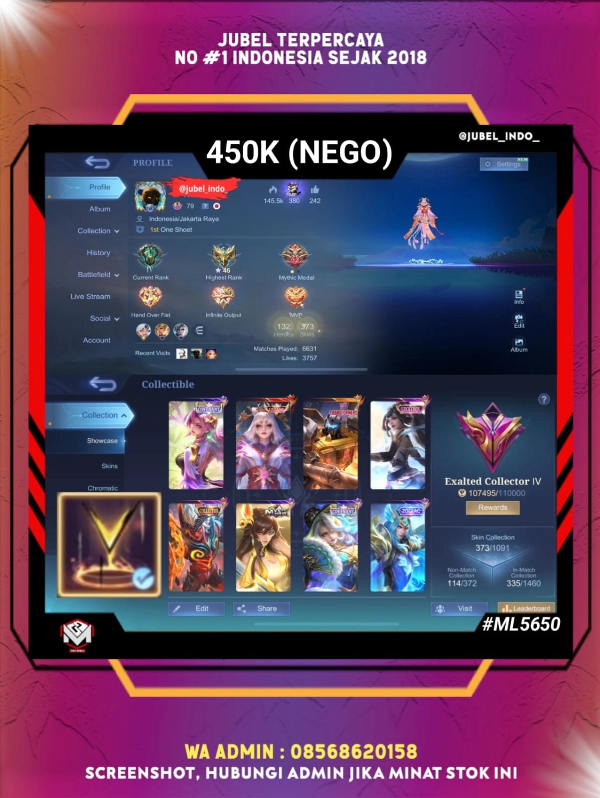 STOK ML #ML5650