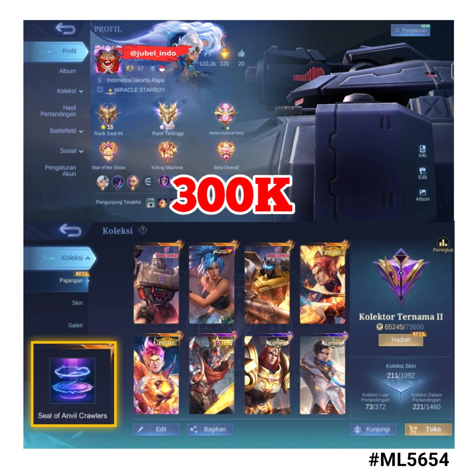 STOK ML #ML5654