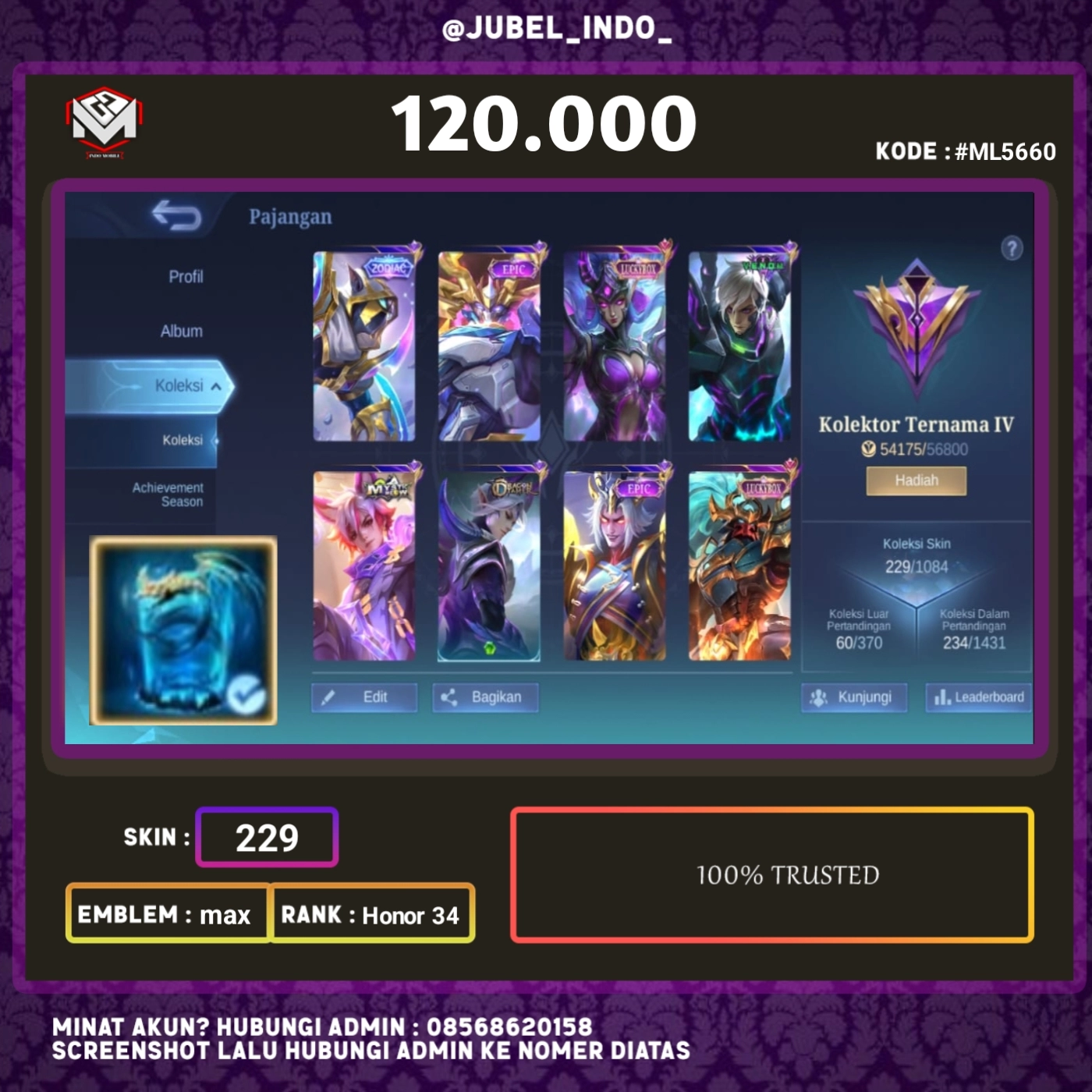 STOK ML #ML5660