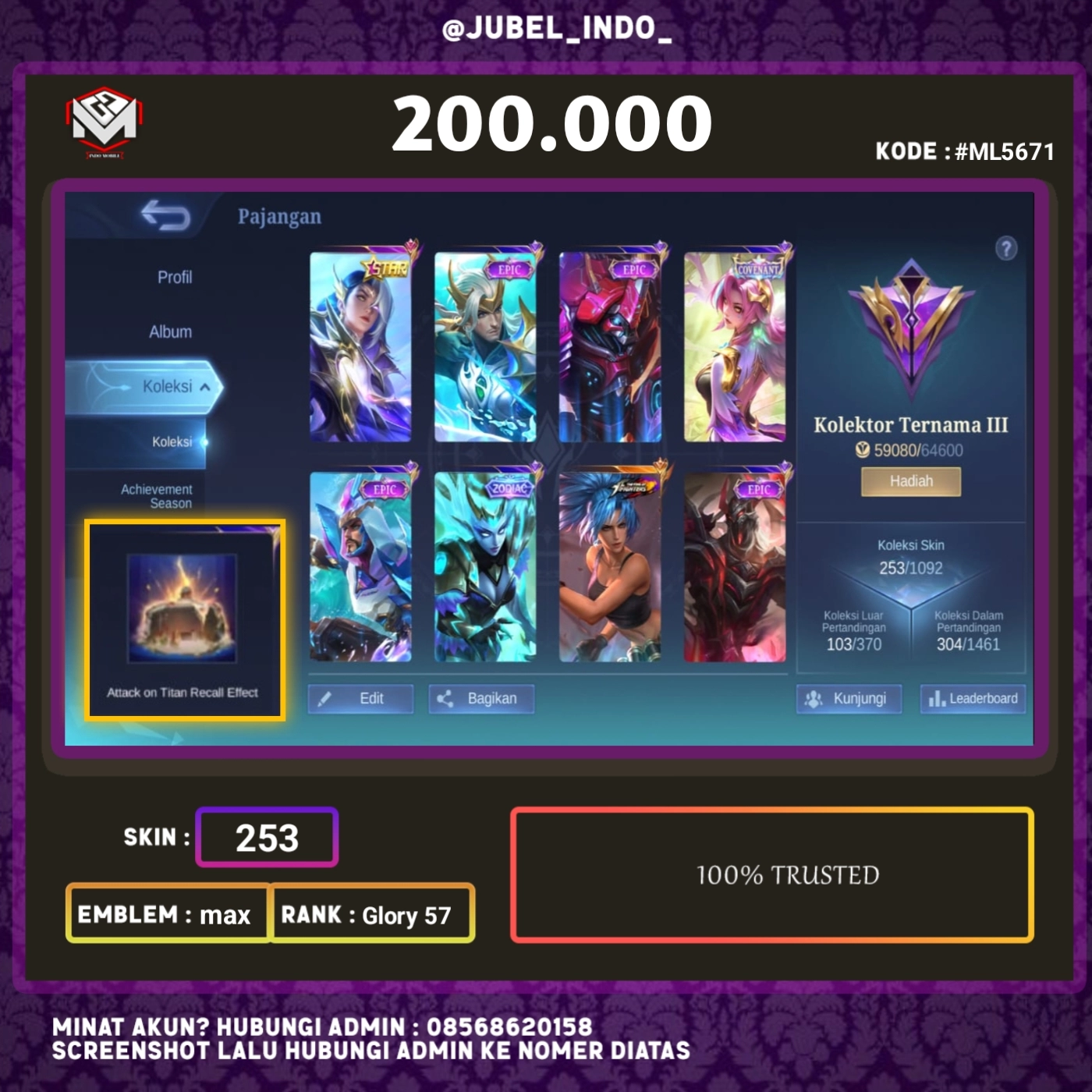 STOK ML #ML5671