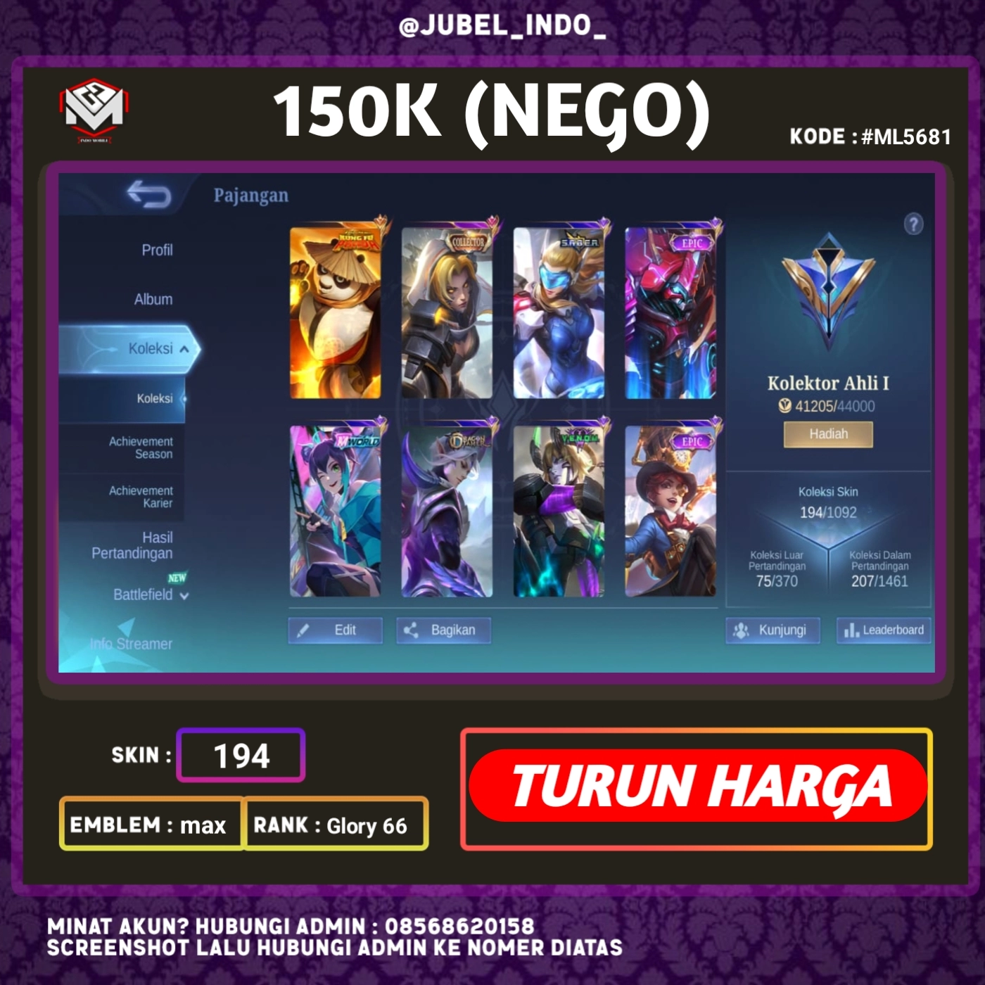 STOK ML #ML5681