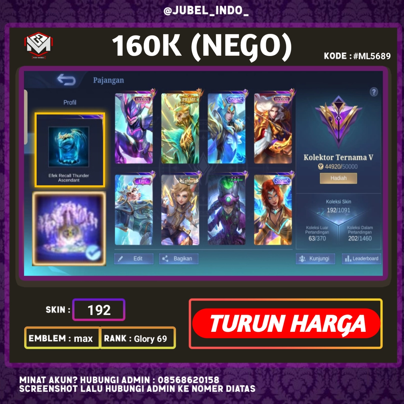 STOK ML #ML5689