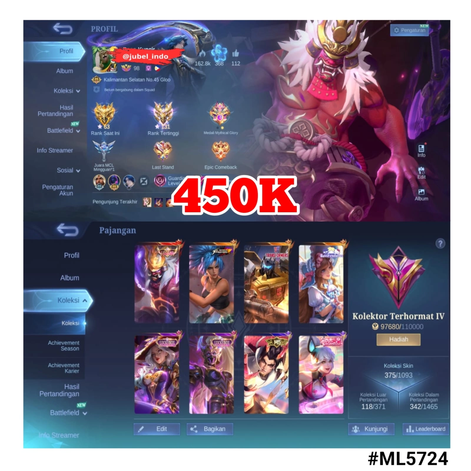 STOK ML #ML5724