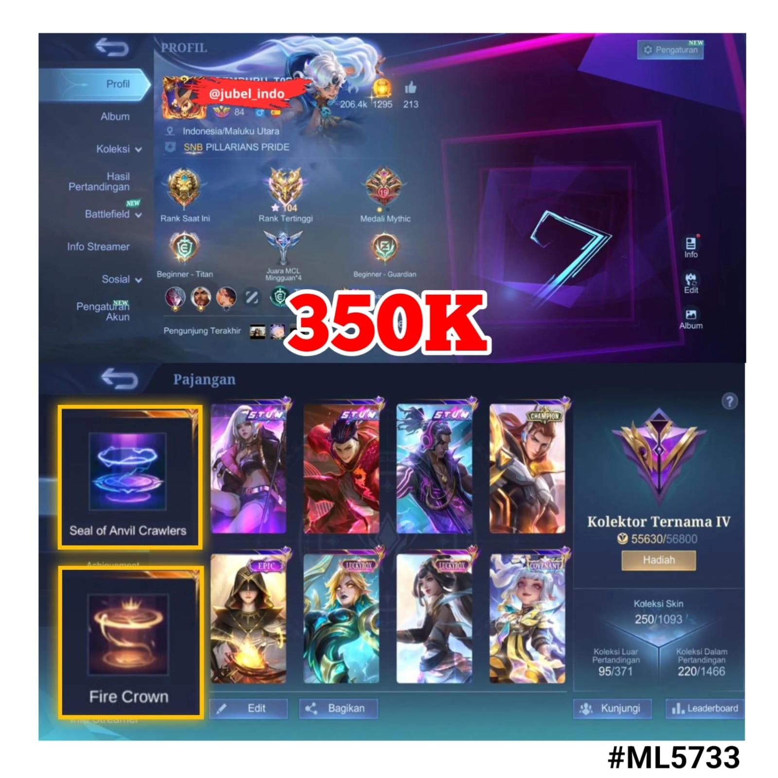 STOK ML #ML5733