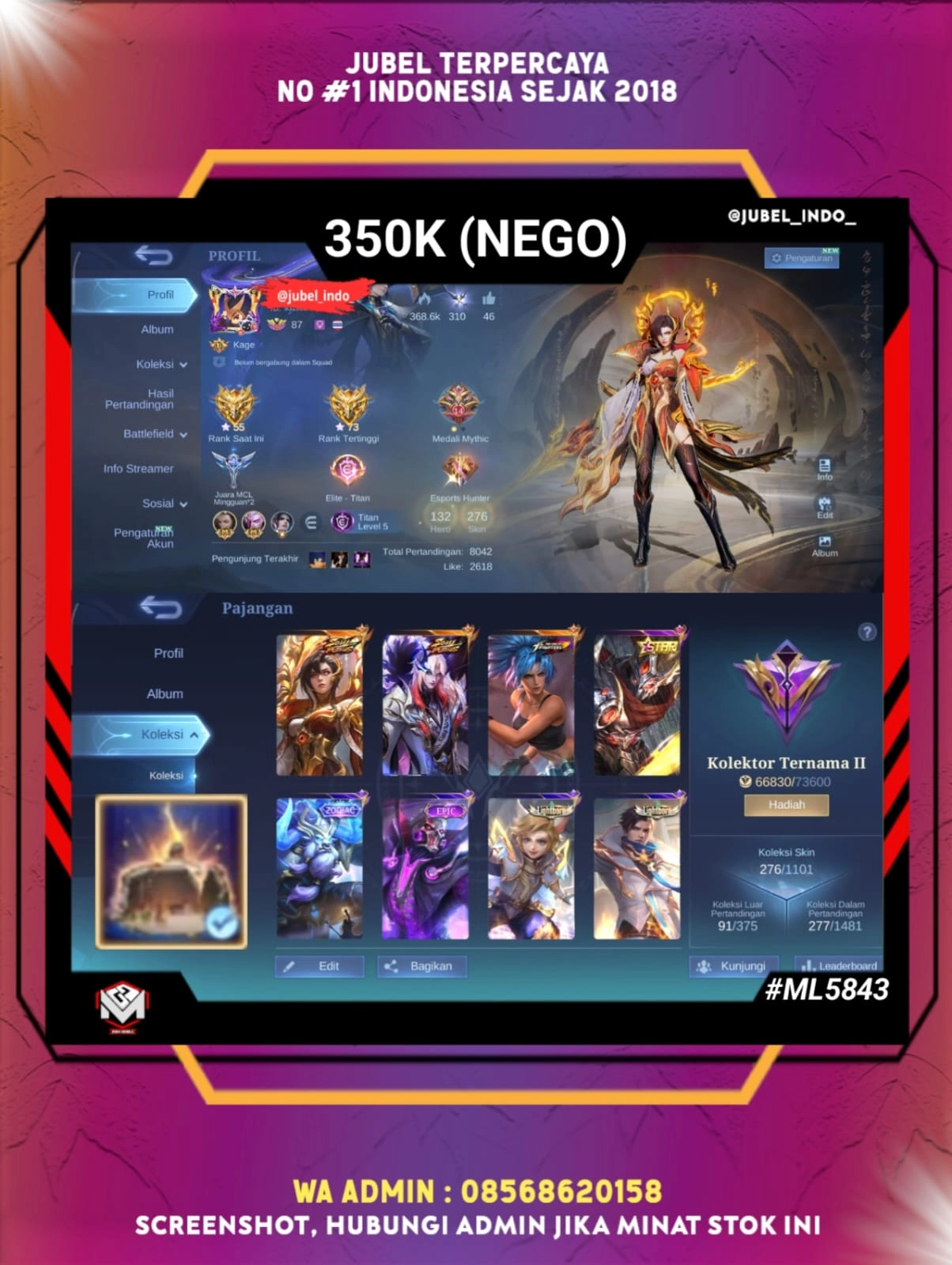 STOK ML #ML5843