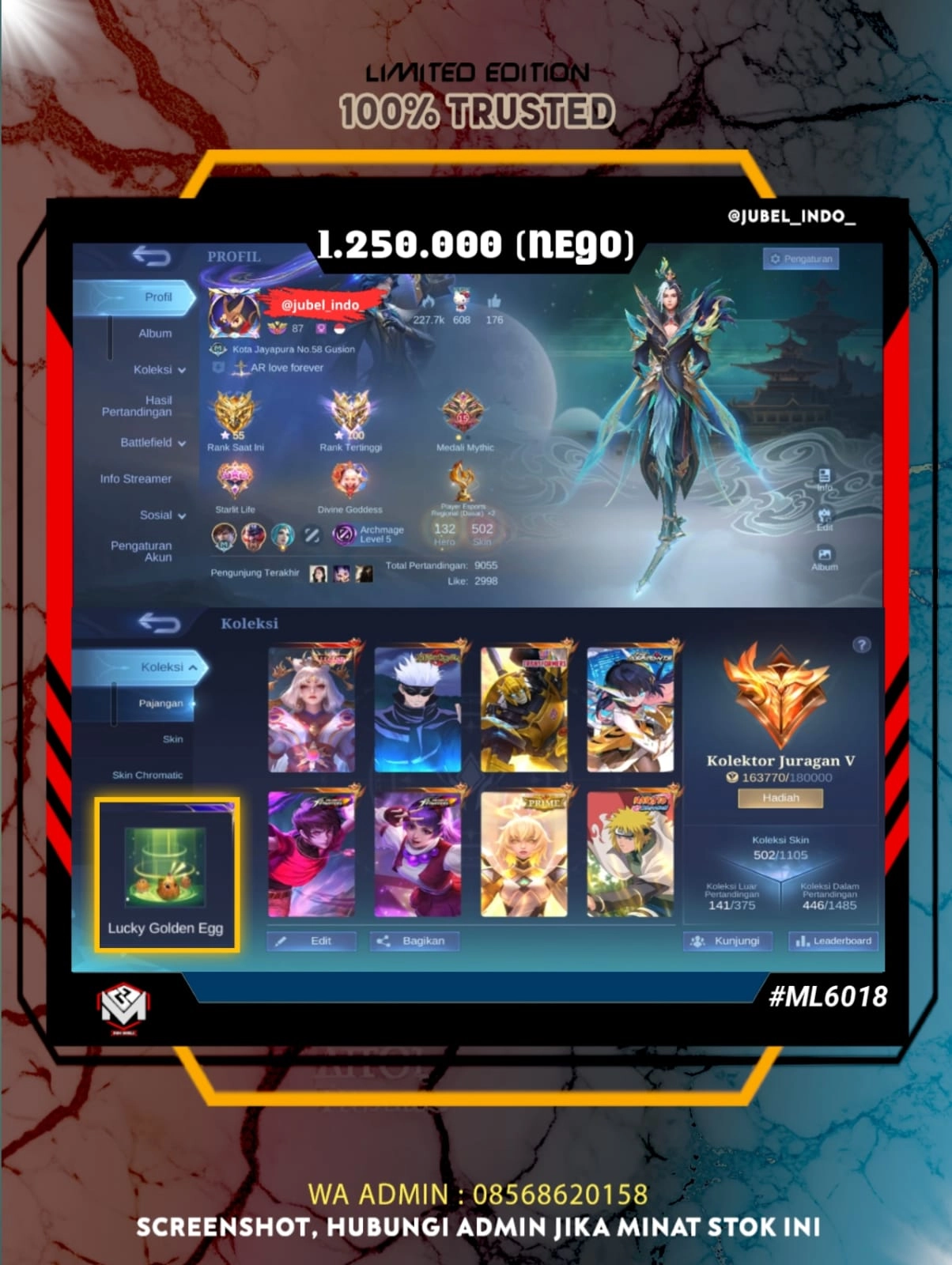 STOK ML #ML6018