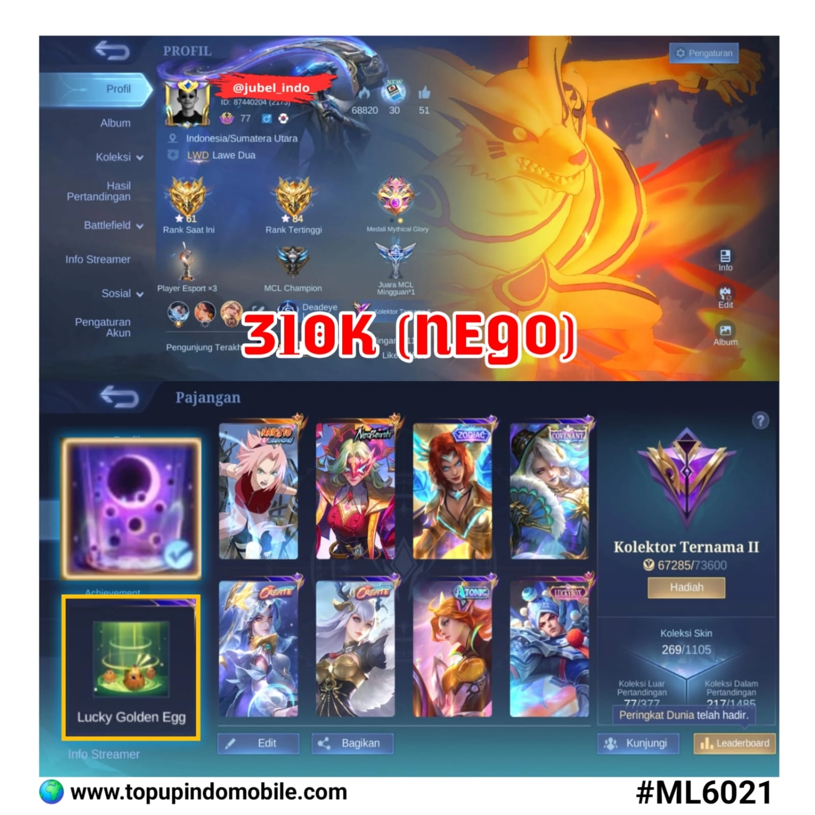 STOK ML #ML6021