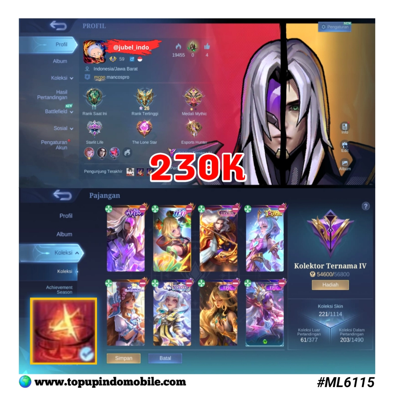 STOK ML #ML6115
