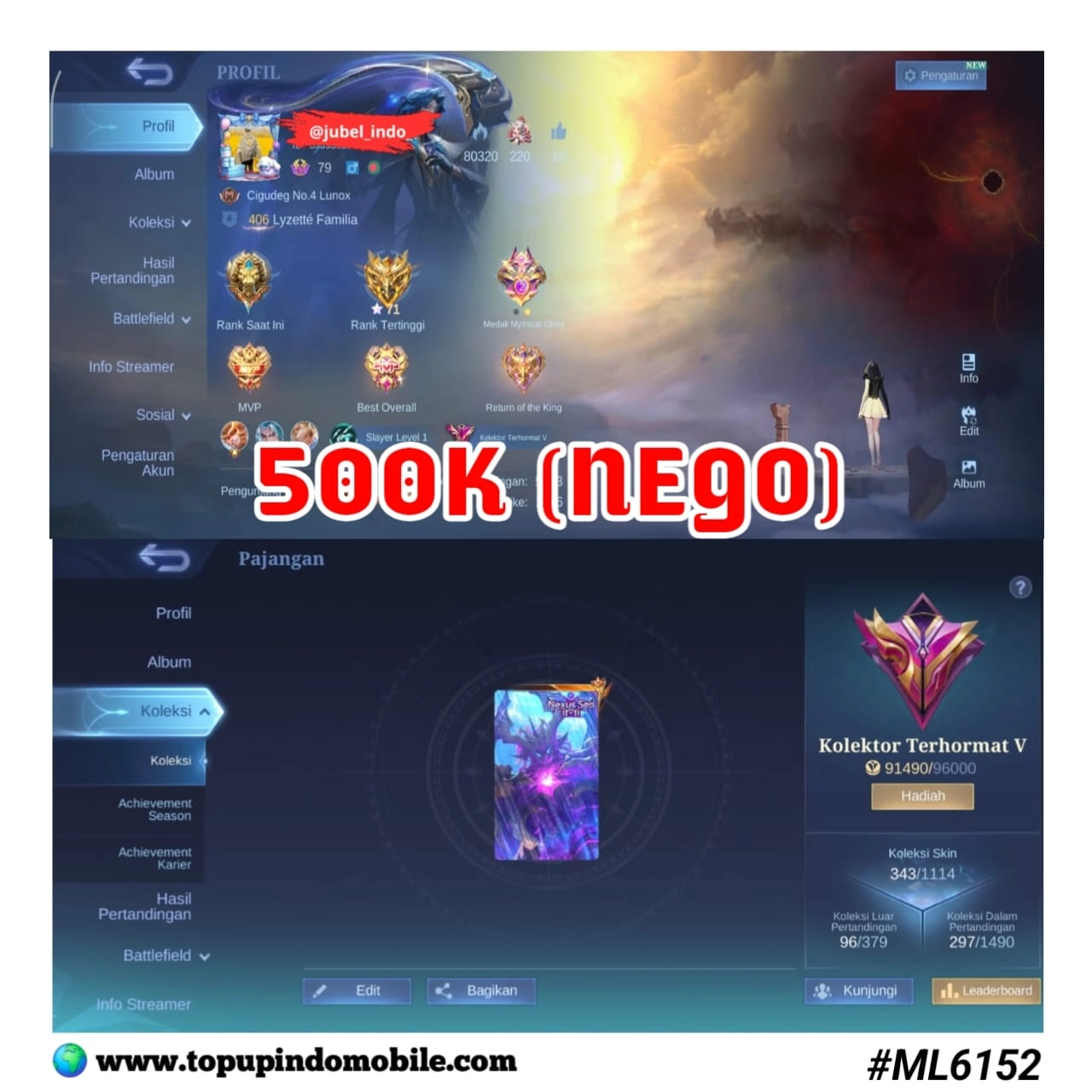 STOK ML #ML6152