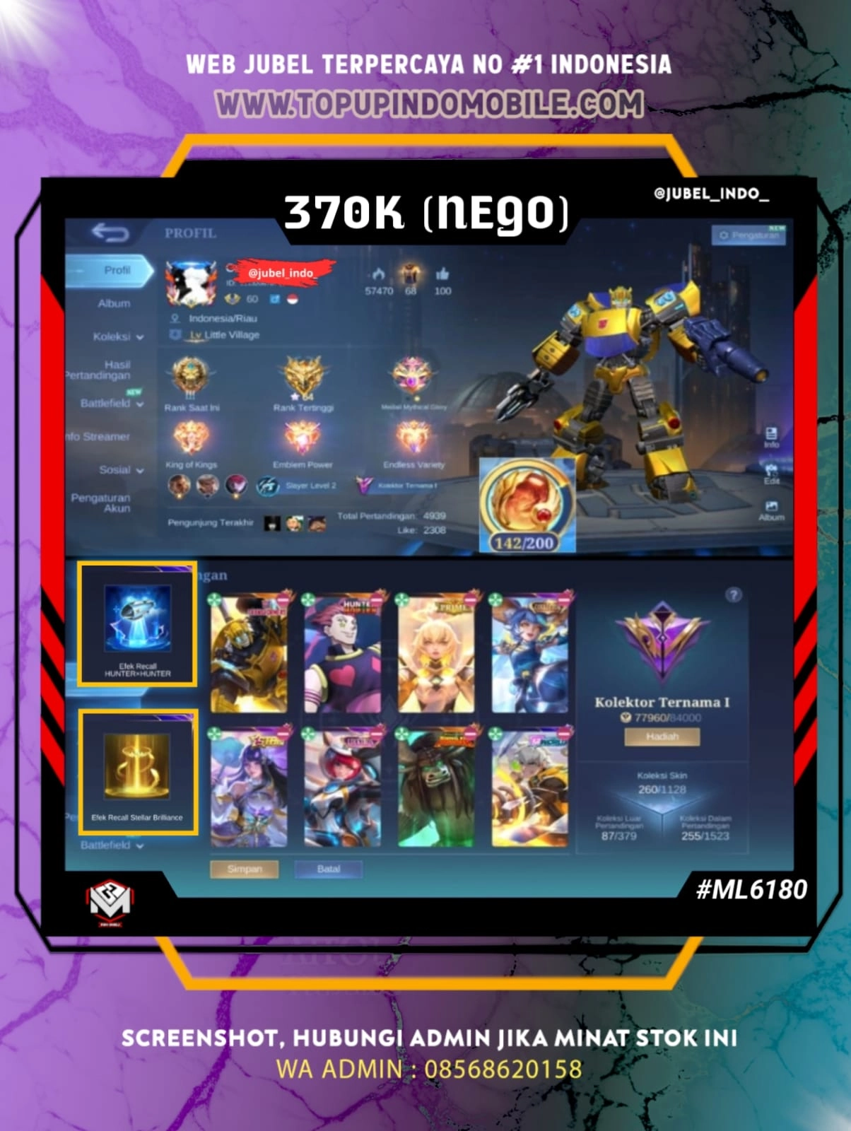 STOK ML #ML6180