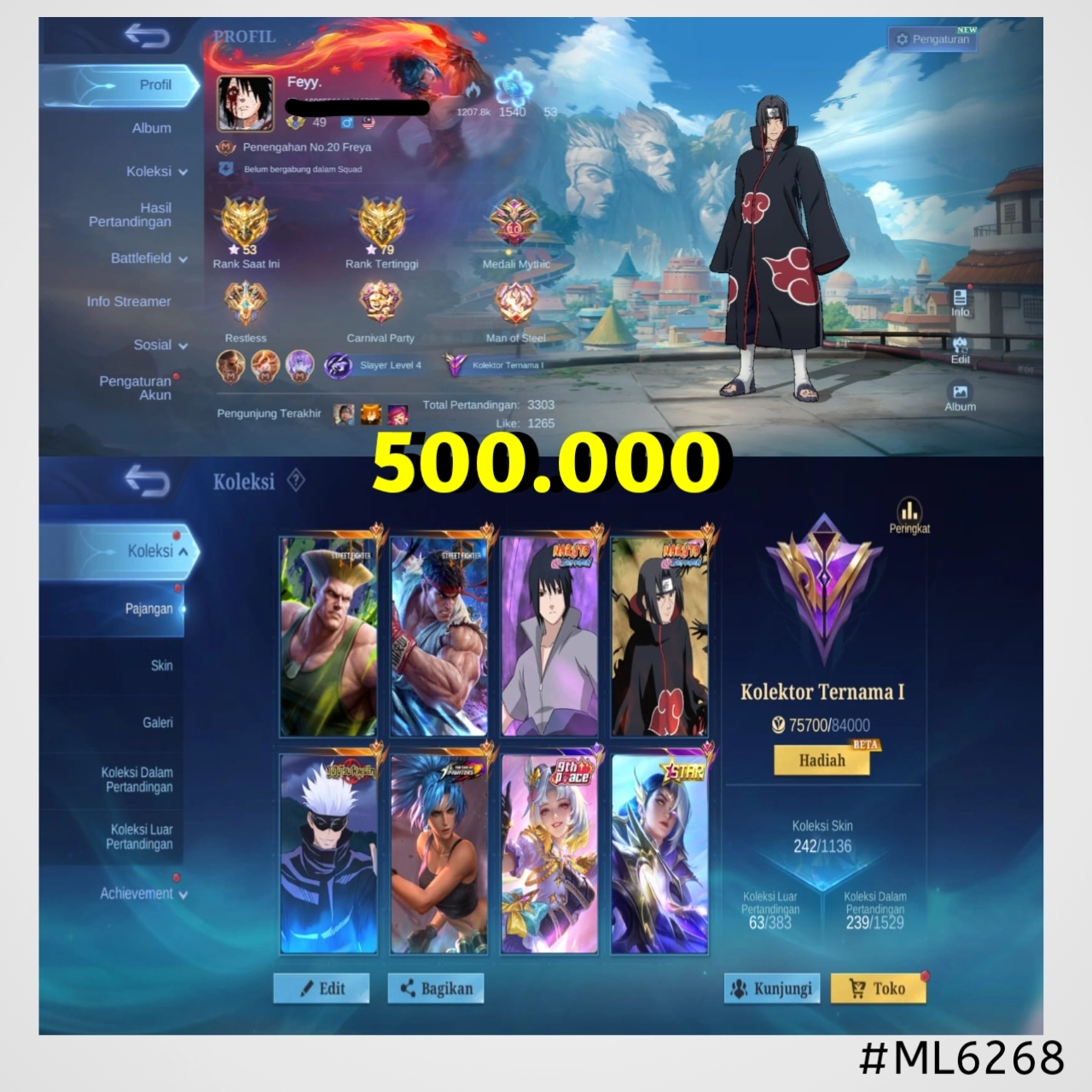 STOK ML #ML6268
