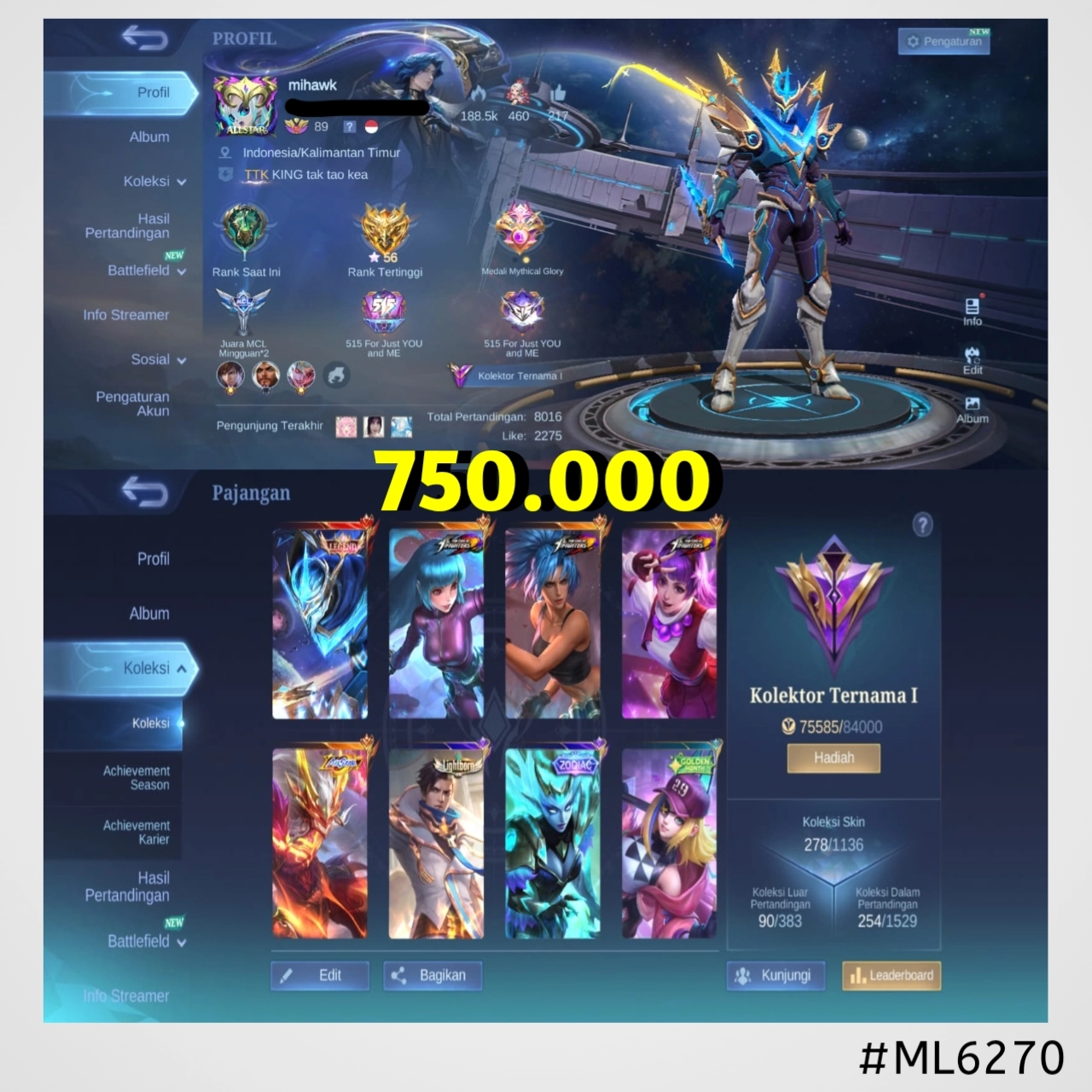 STOK ML #ML6270