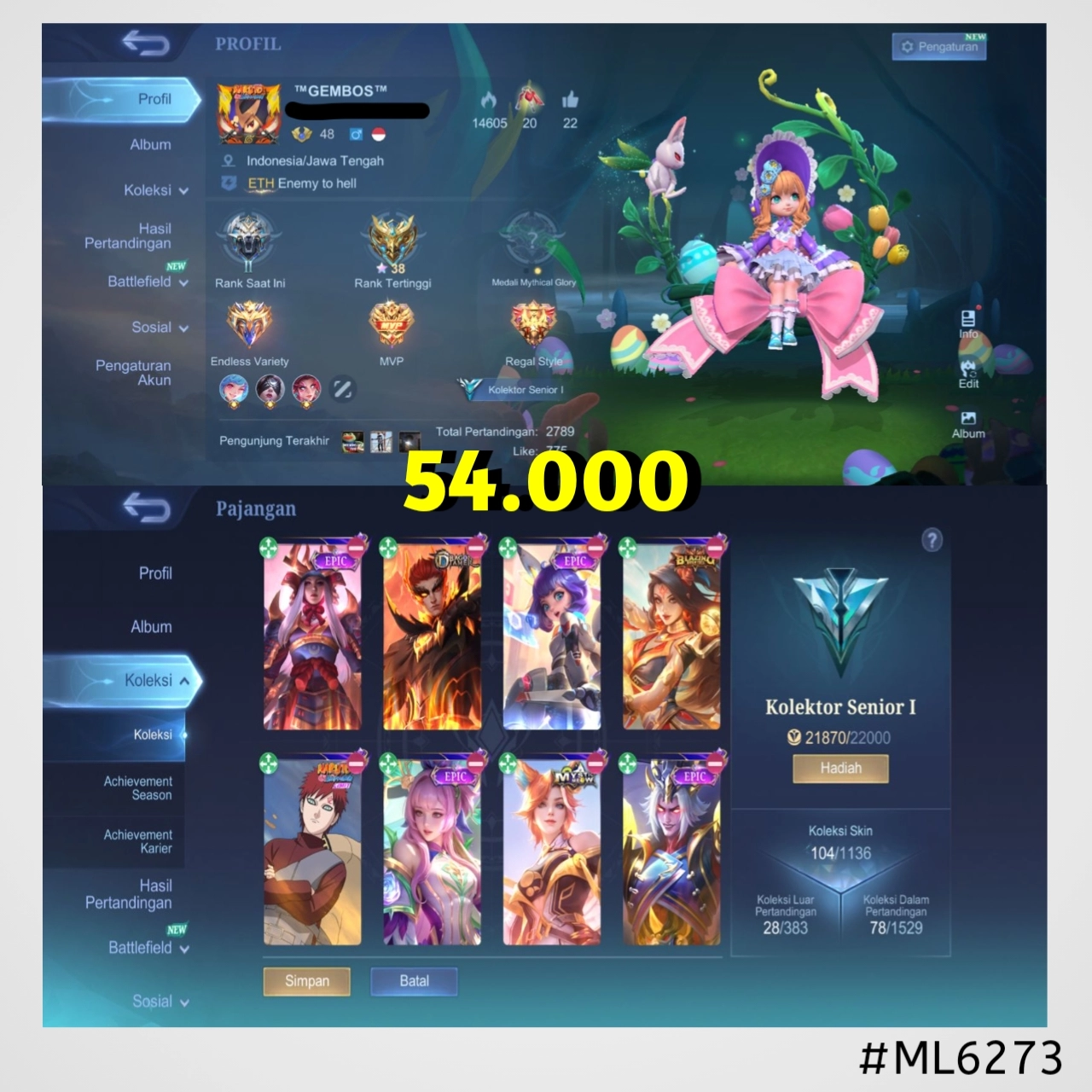 STOK ML #ML6273