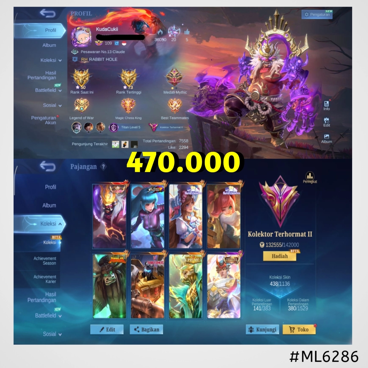 STOK ML #ML6286