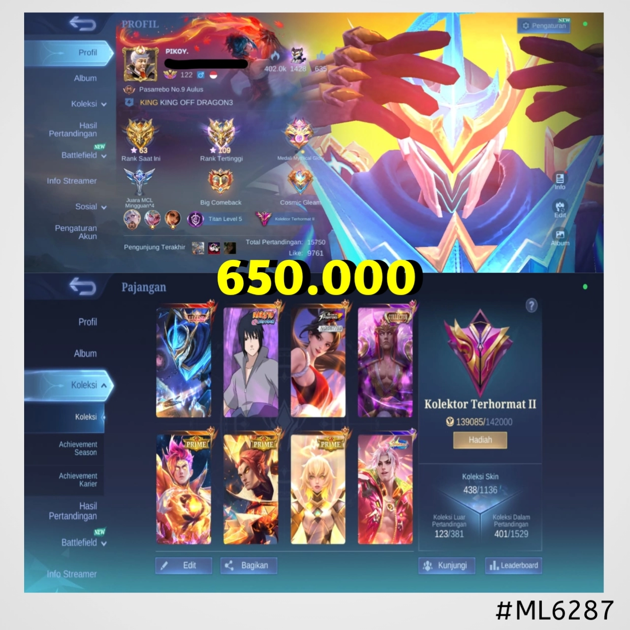 STOK ML #ML6287