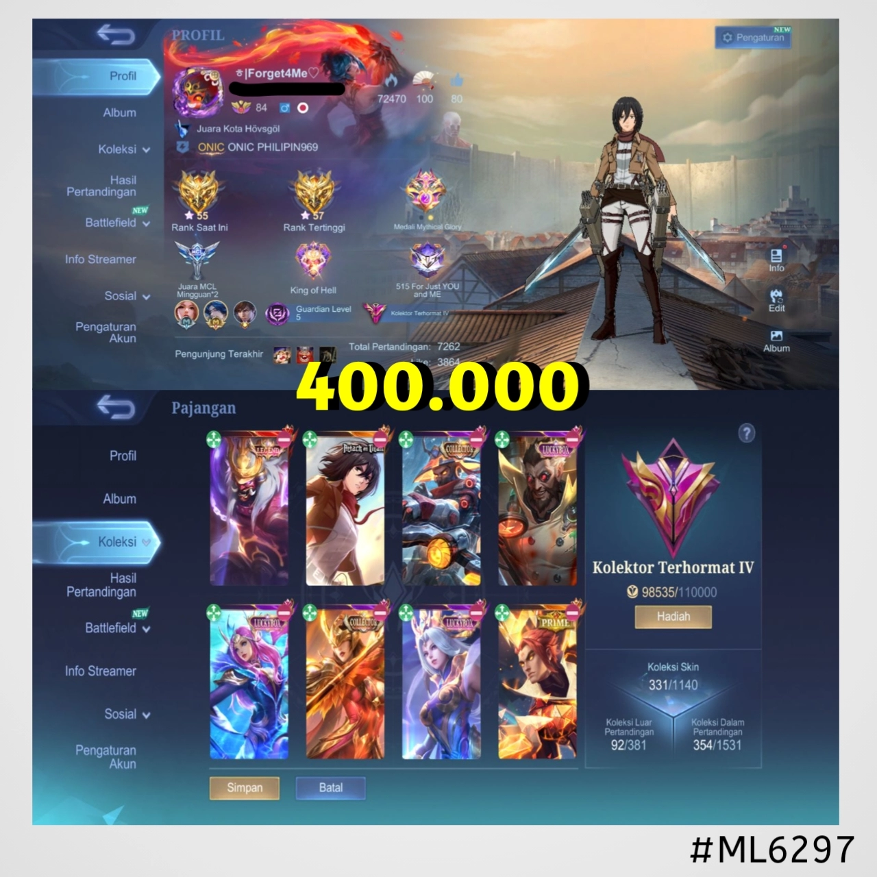 STOK ML #ML6297