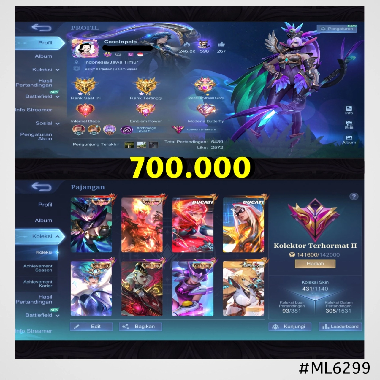 STOK ML #ML6299
