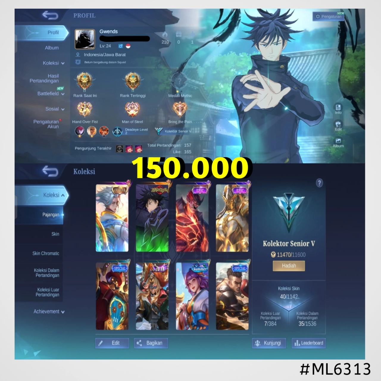 STOK ML #ML6313