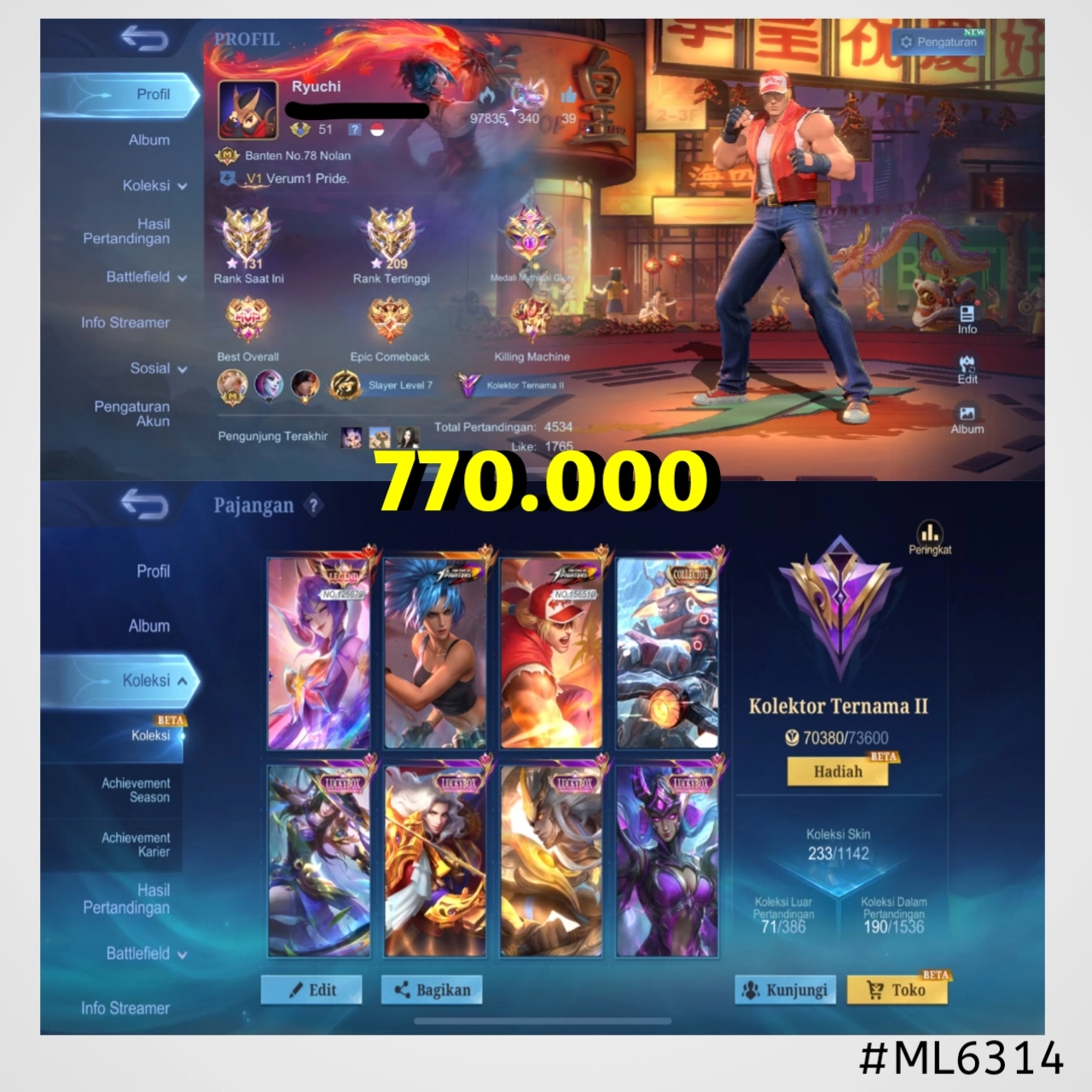 STOK ML #ML6314
