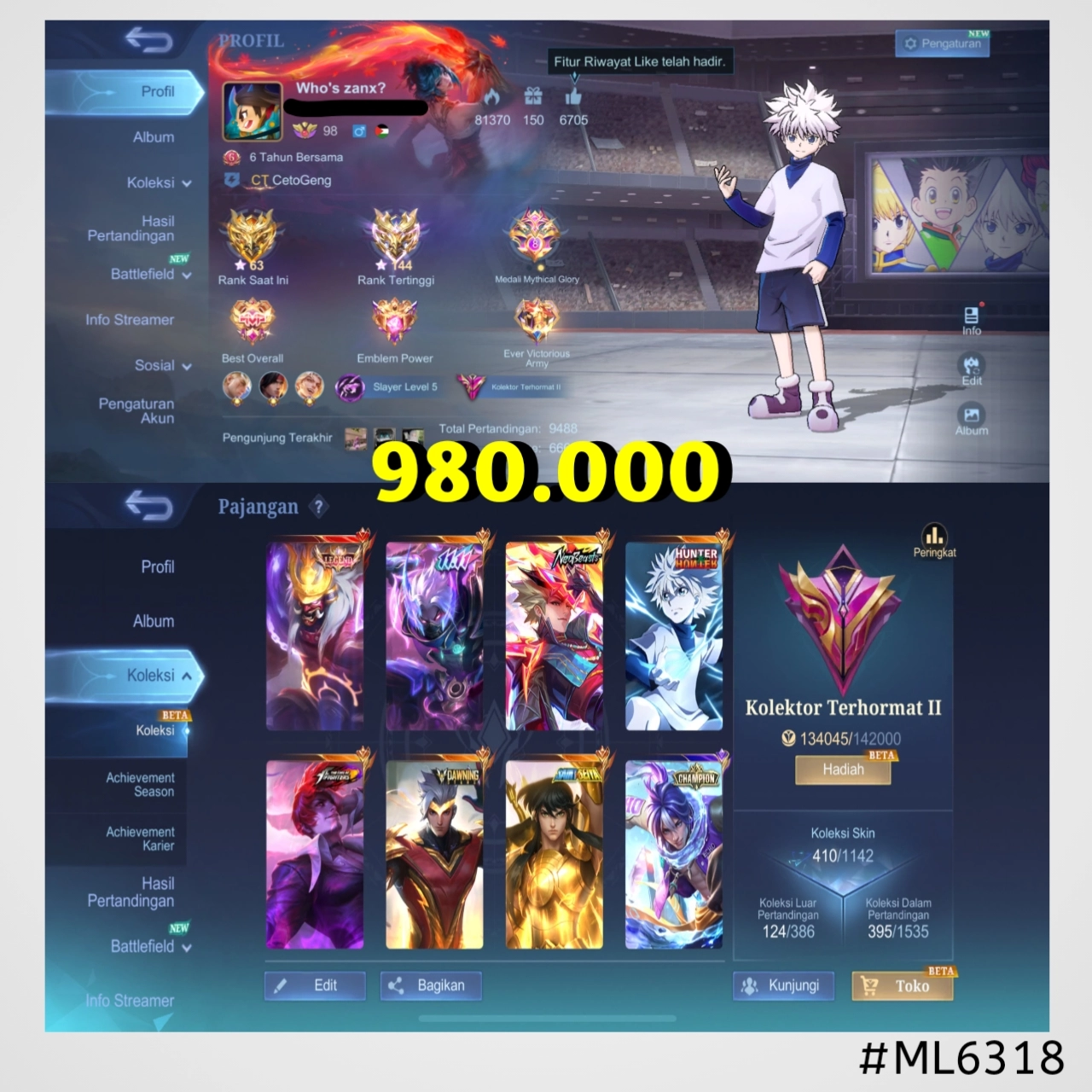 STOK ML #ML6318