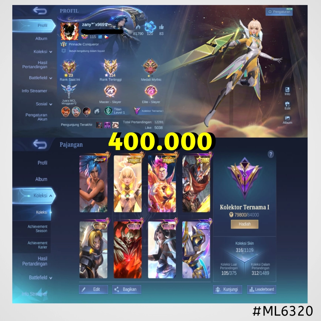 STOK ML #ML6320