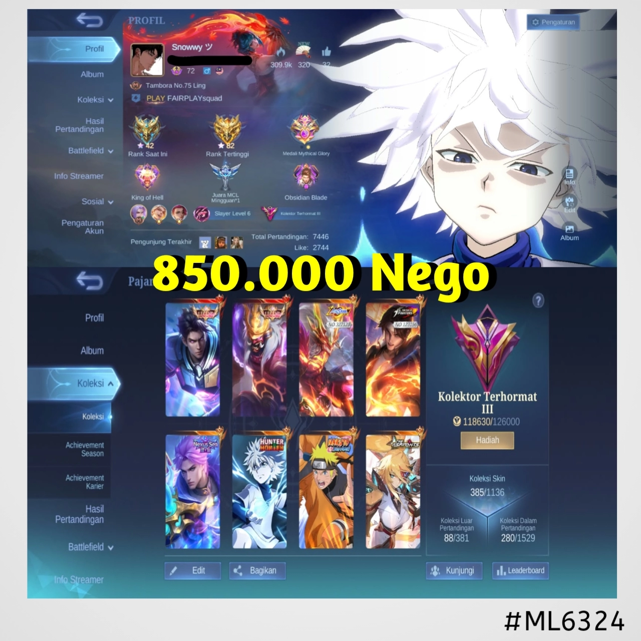 STOK ML #ML6324