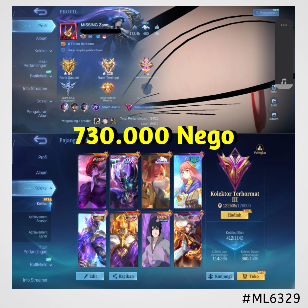 STOK ML #ML6329