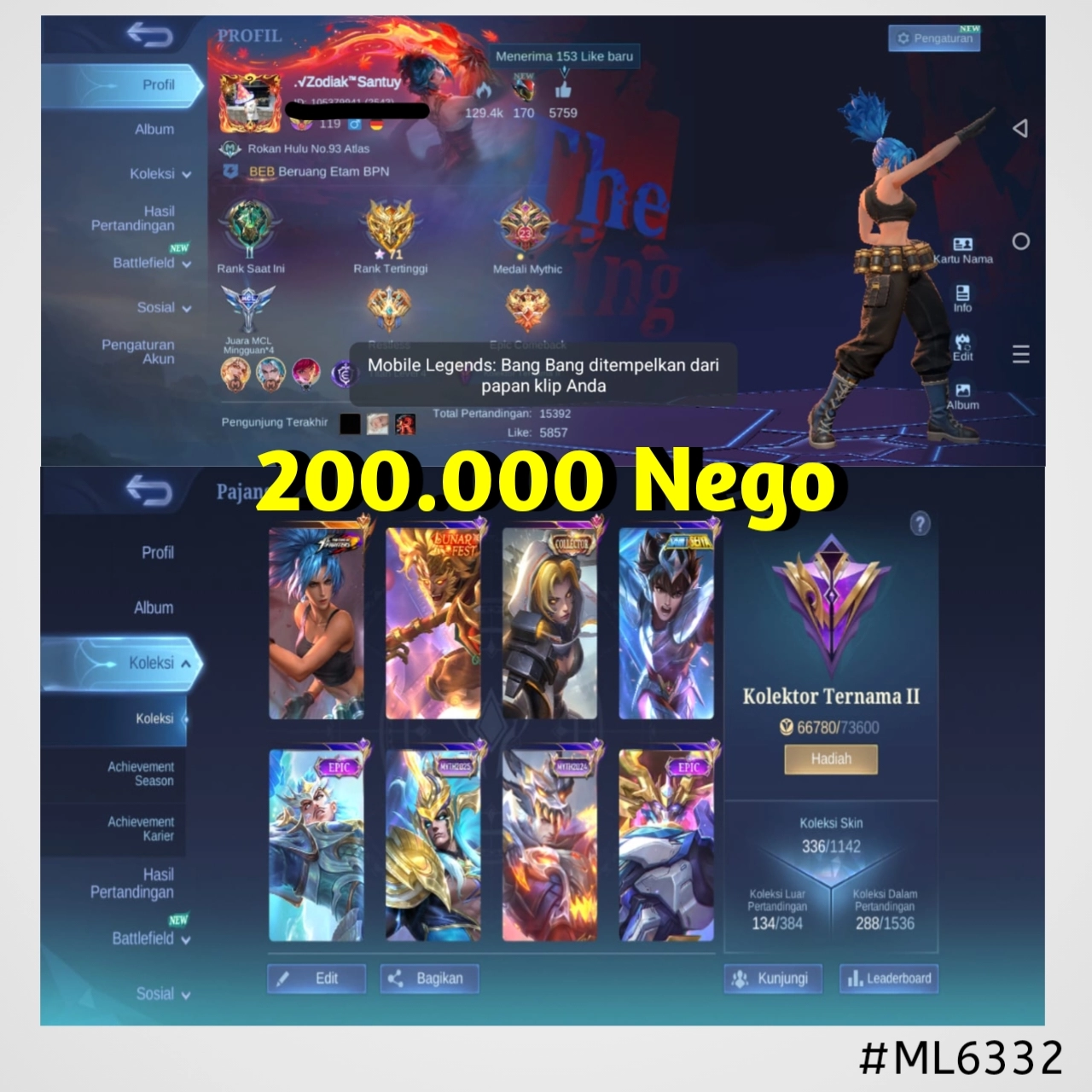 STOK ML #ML6332