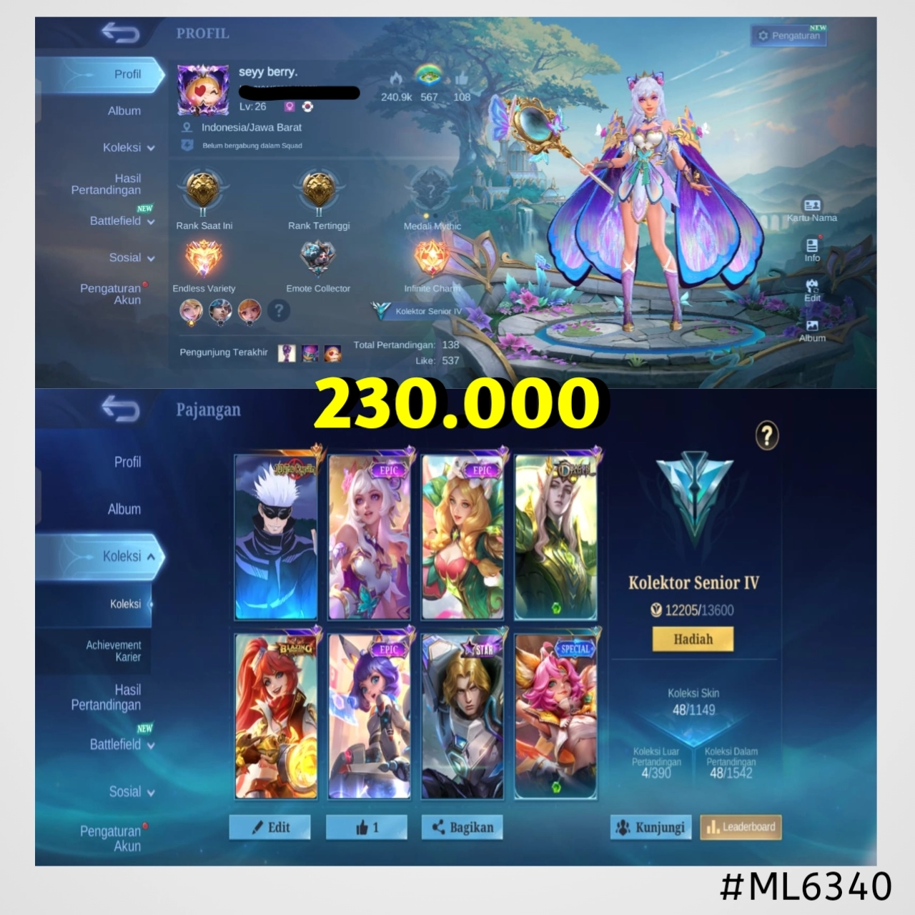 STOK ML #ML6340